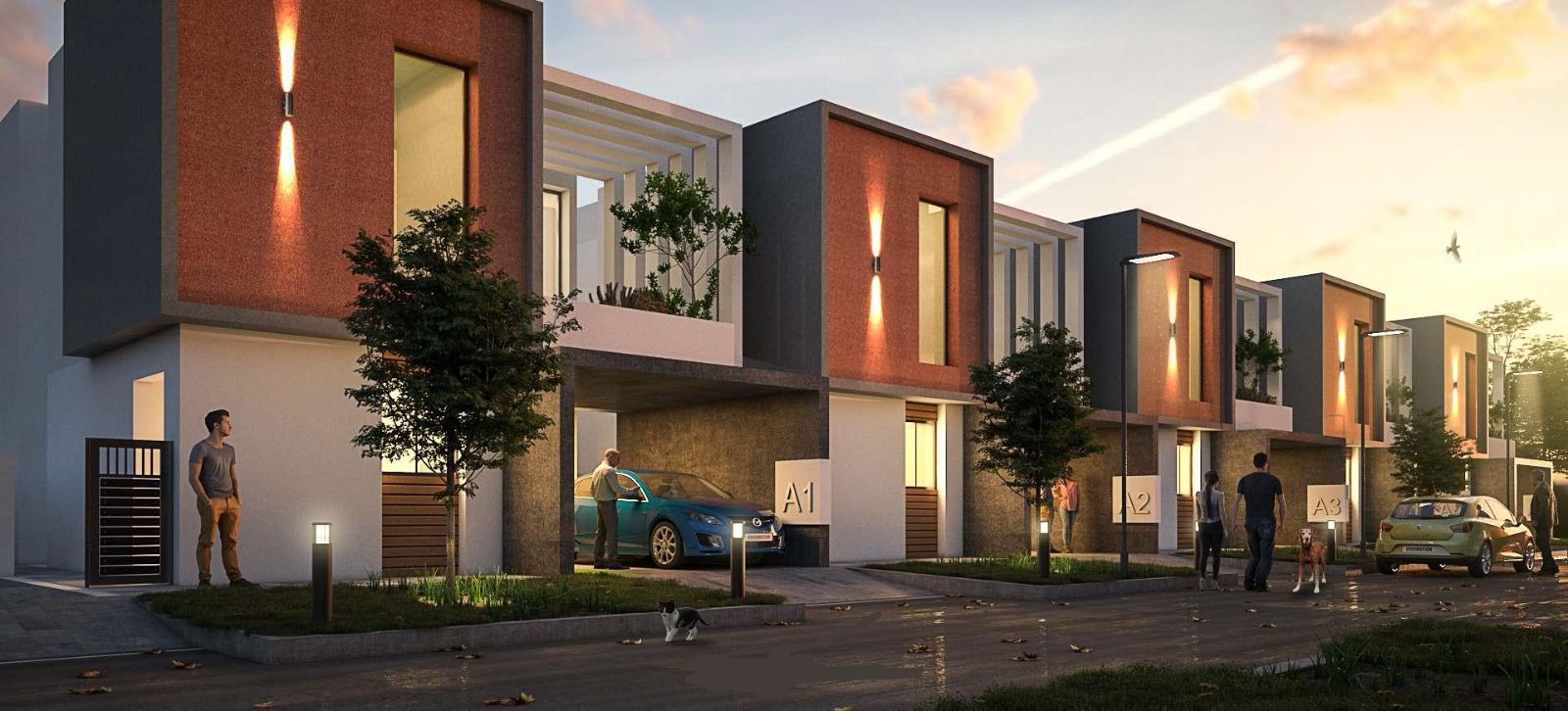 Sark Townhomes Nadergul