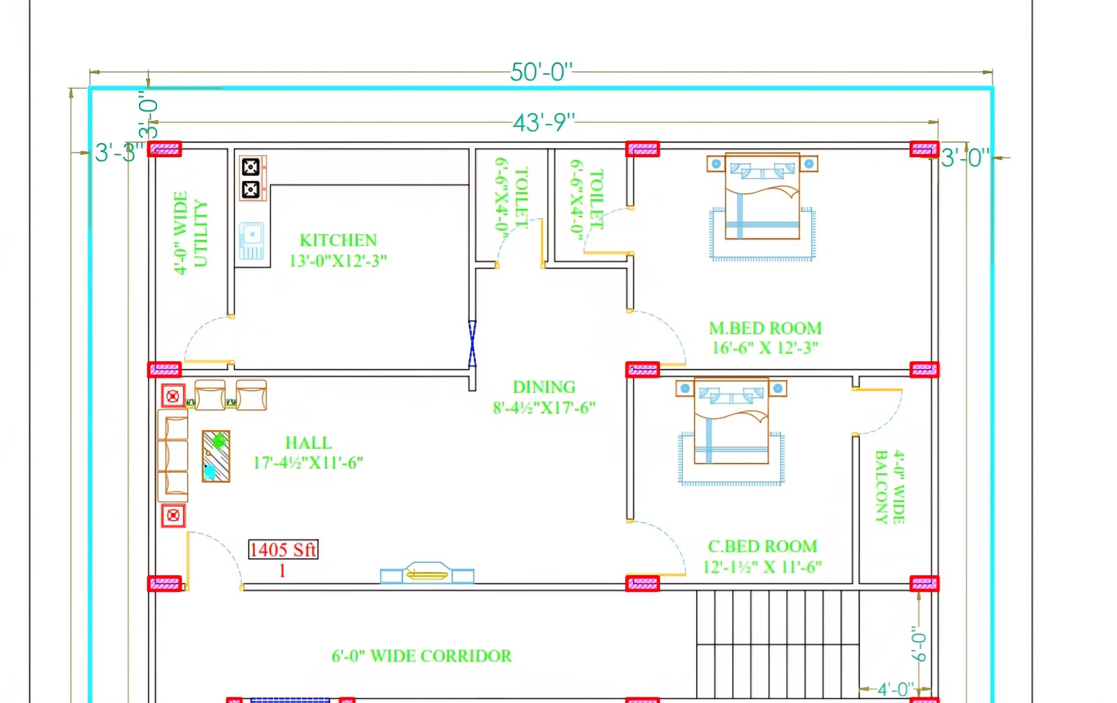 2Bhk Flats Available in Manikonda For Sale