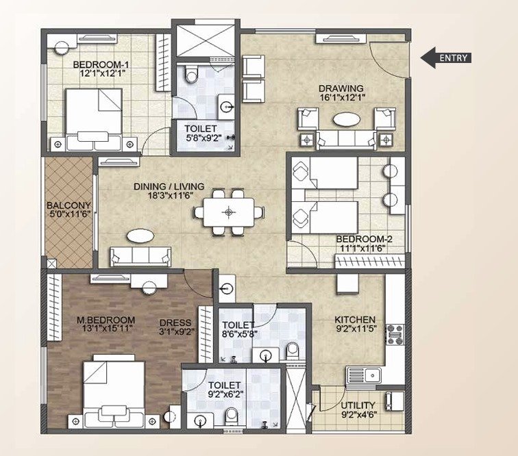 Resale Flats For Sale in The Regent by Auro Realty Hyderabad