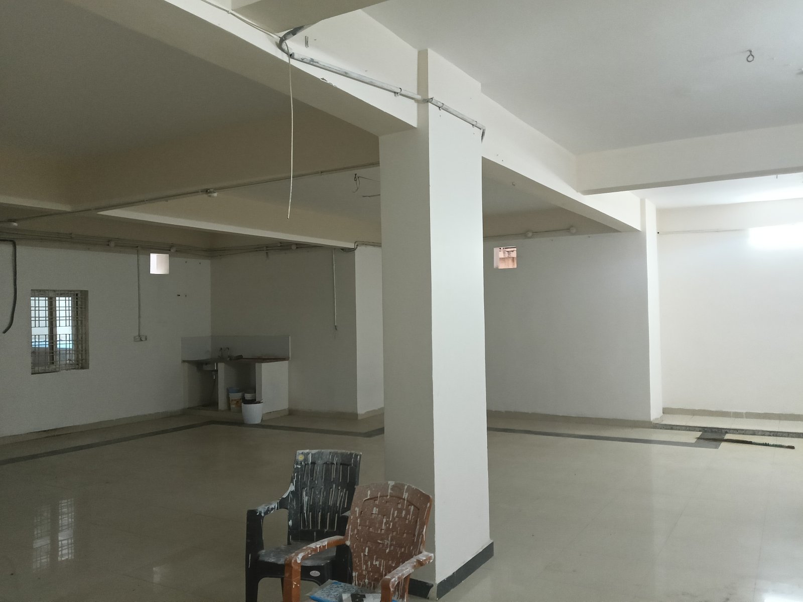 Ground floor commercial space for rent in Madhapur