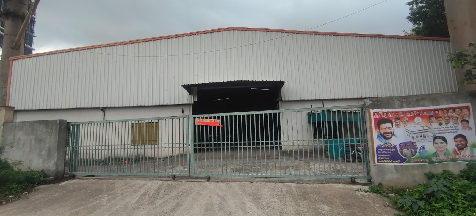 Industrial shed  for rent near shamshabad