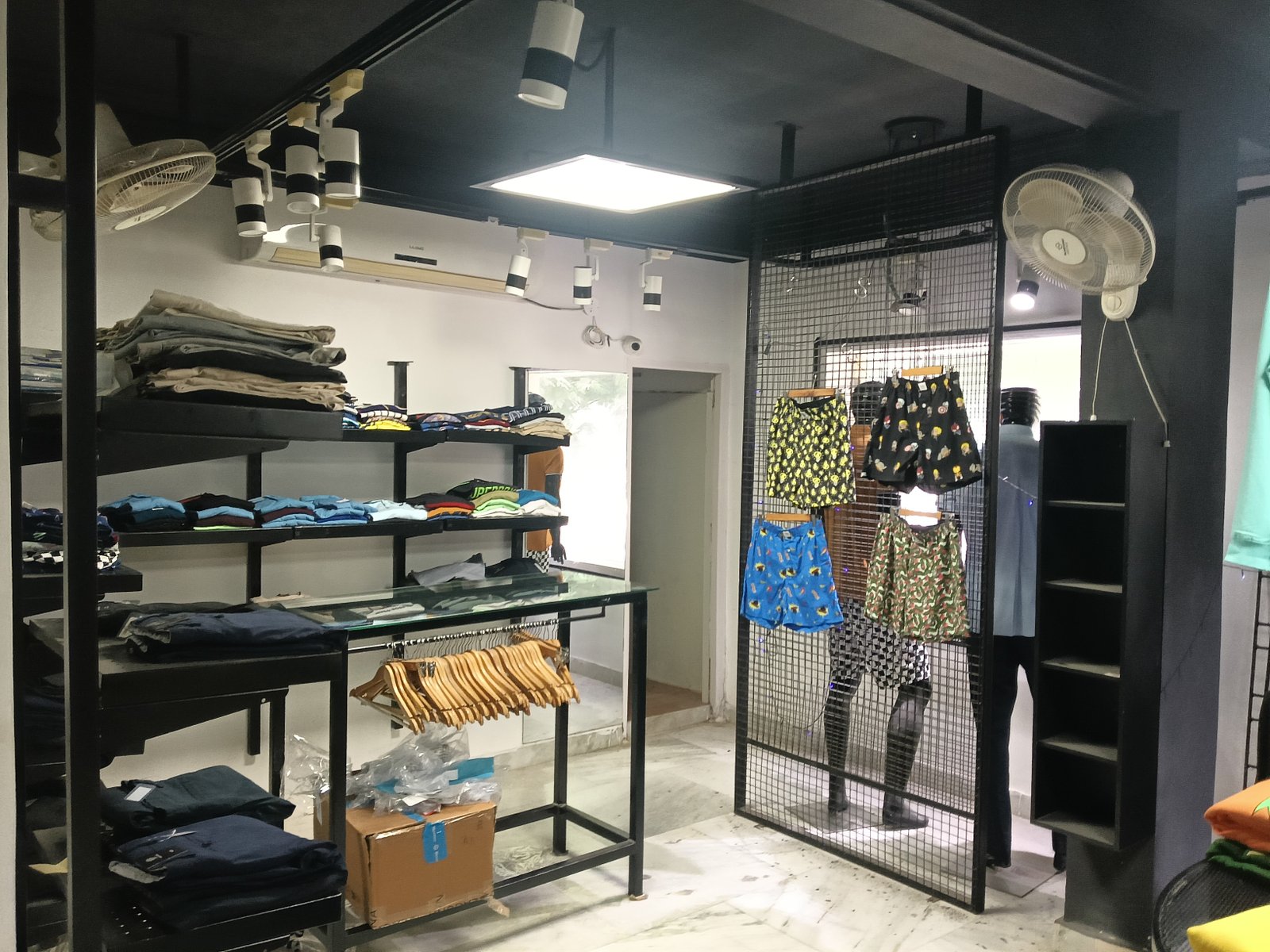 Ground floor commercial space for rent in Madhapur