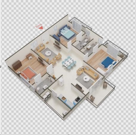 The Vue Residences 3Bhk Gated Community Flat For Sale