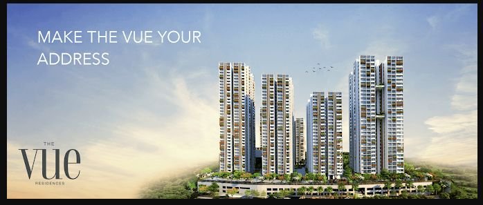 The Vue Residences 3Bhk Gated Community Flat For Sale