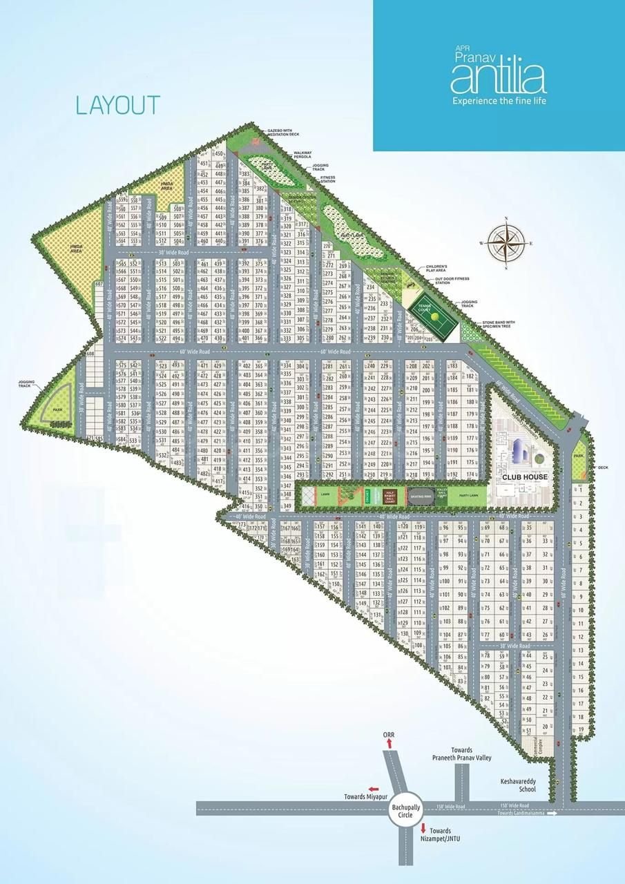 Villa For Sale in APR Praneeth Pranav Antilia, Bachupally