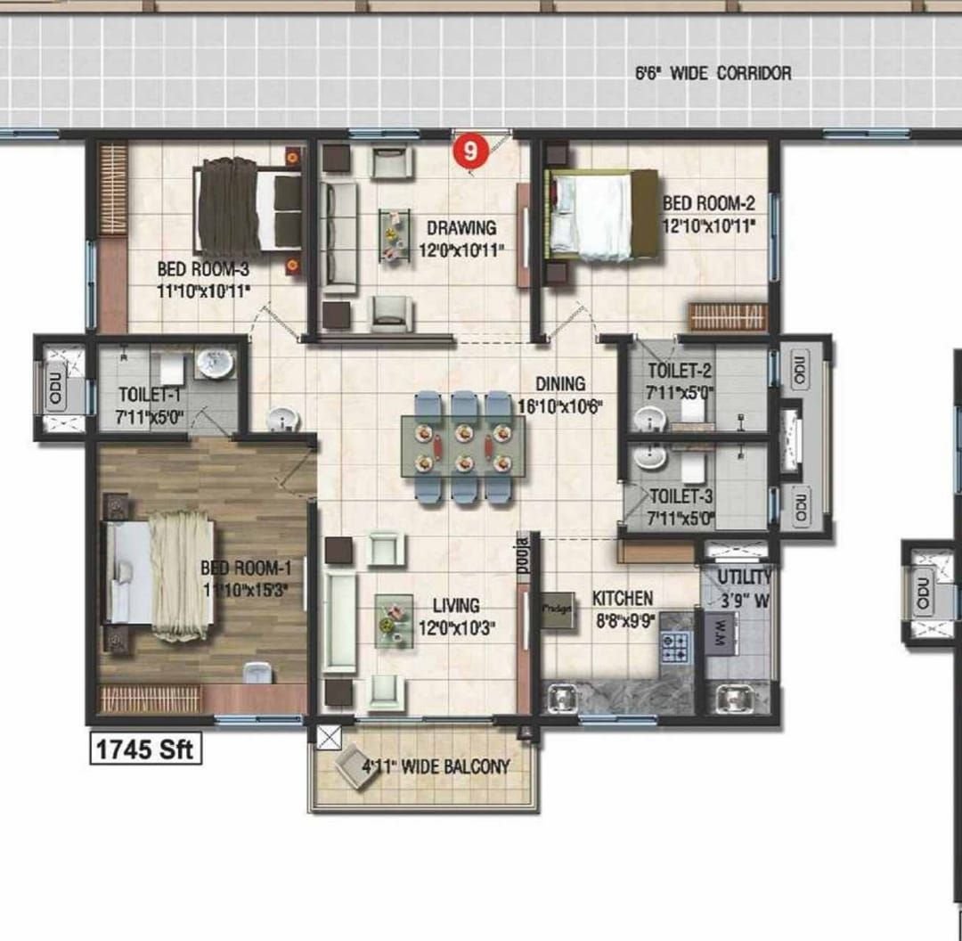 Brand new Flat for sale